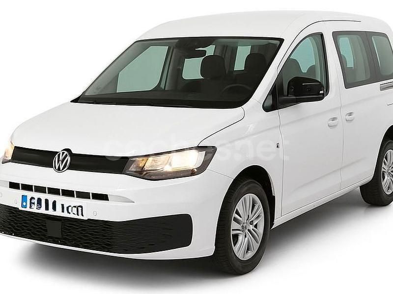 Blanco Usado 2021 VW Caddy Trendline Monovolumen | 18.900 € (Precio justo) - Imagen 1/4