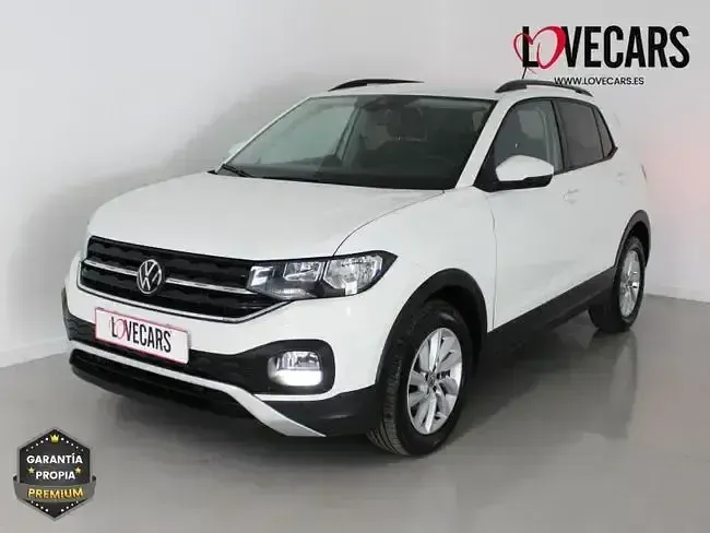 Usado VW T-Cross Advance 95 CV (69 kW) 2020 Blanco SUV