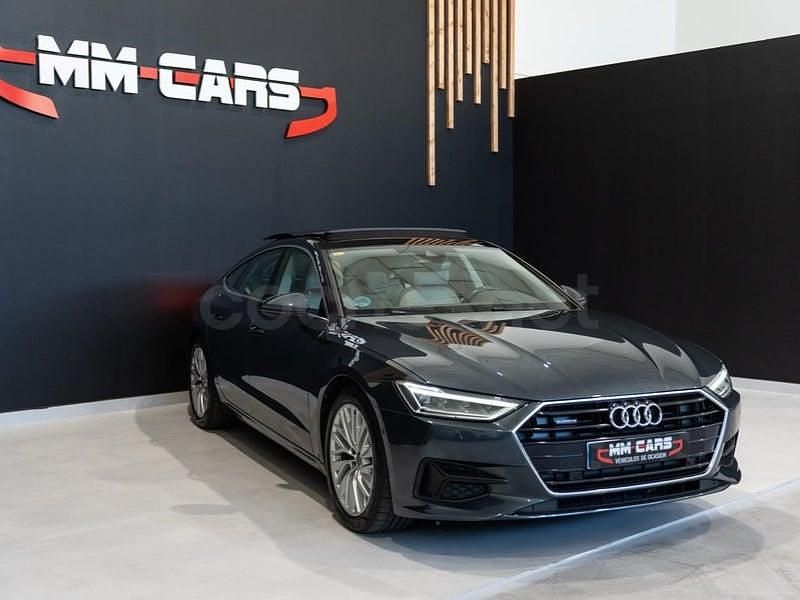 Usado Audi A7 204 CV (150 kW) 2019 Azul Berlina