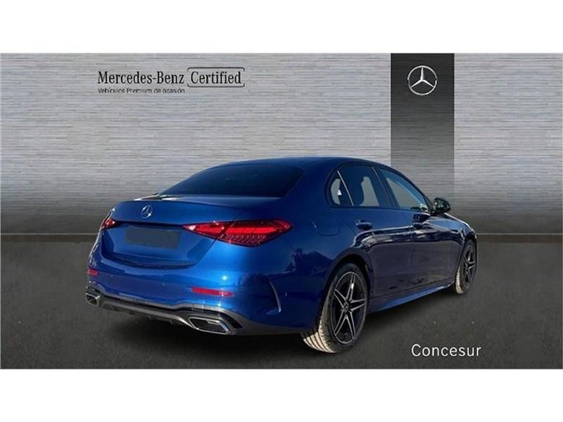 Usado Mercedes C220 200 CV (147 kW) 2023 Azul Berlina