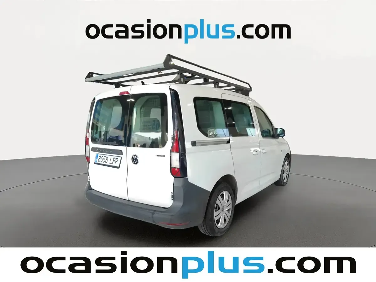 Usado VW Caddy 122 CV (89 kW) 2021 Blanco Monovolumen