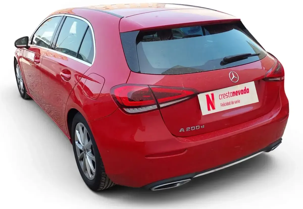 Usado Mercedes A200 150 CV (110 kW) 2019 Rojo