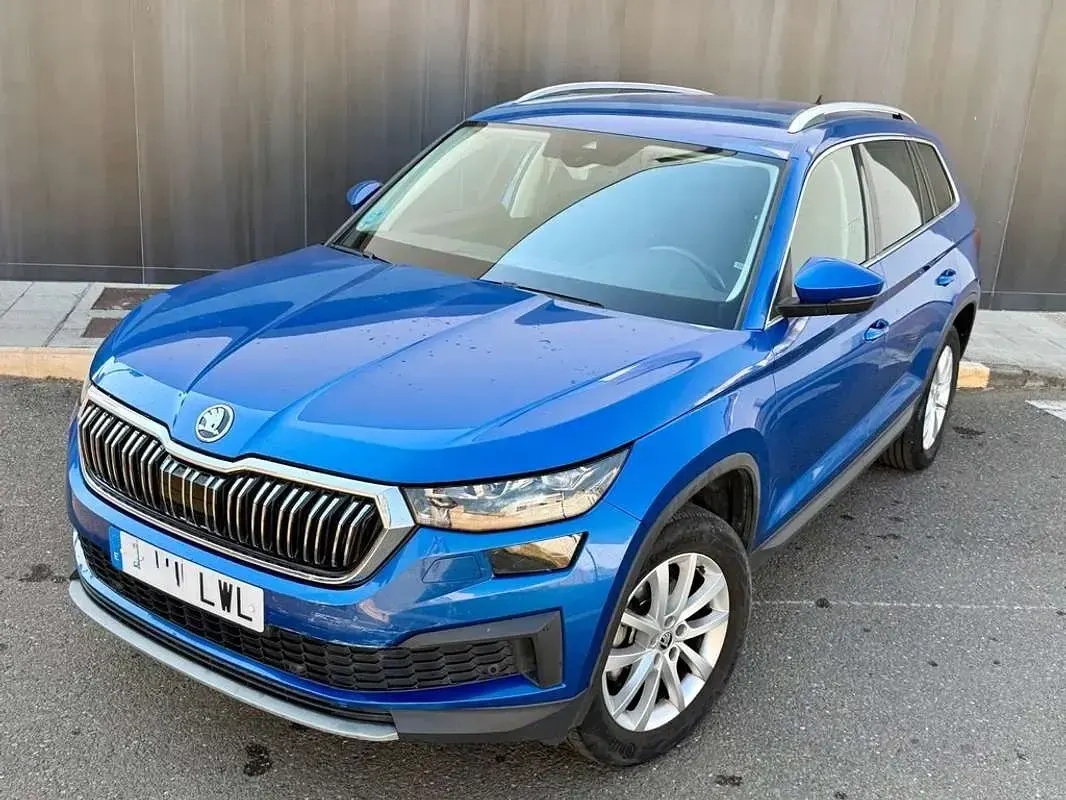 Usado Skoda Kodiaq Style 150 CV (110 kW) 2022 Azul SUV