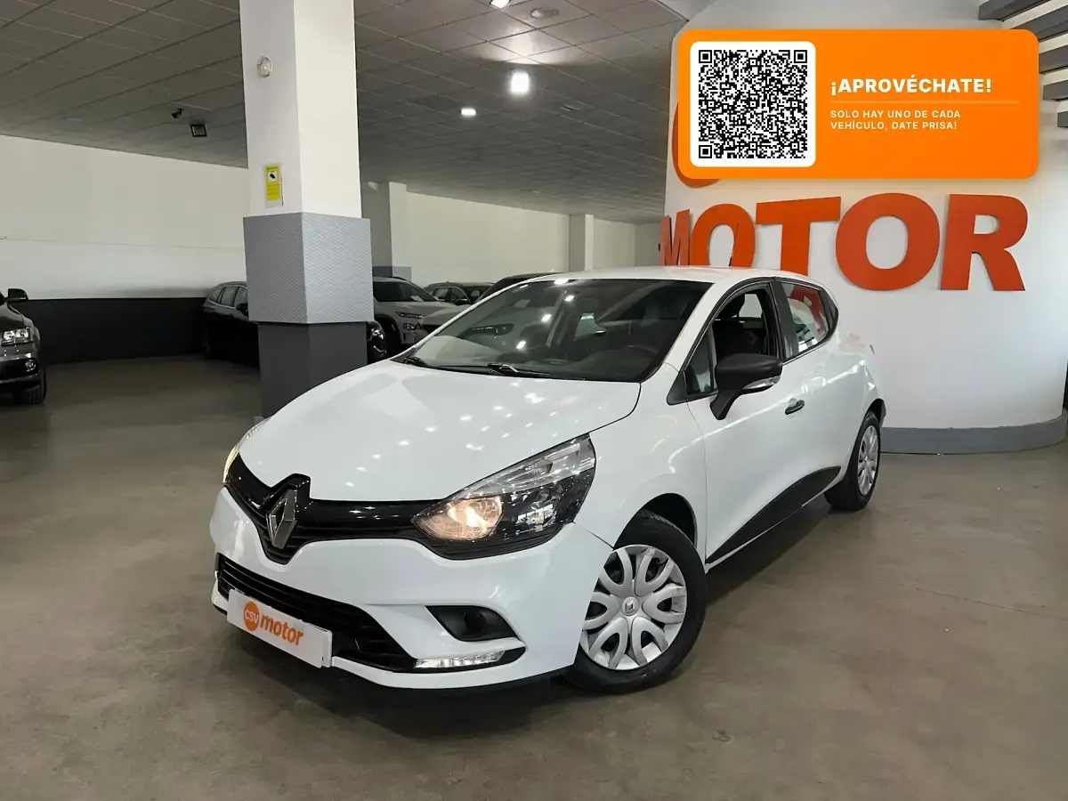 Usado Renault Clio V Intens 100 CV (73 kW) 2020 Blanco Berlina