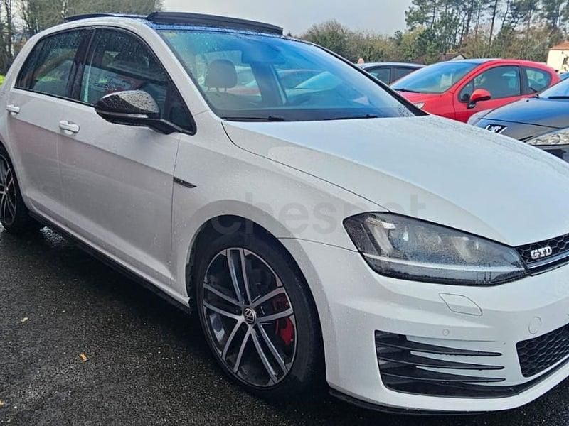 Usado VW Golf VII GTD 184 CV (135 kW) 2015 Blanco Berlina