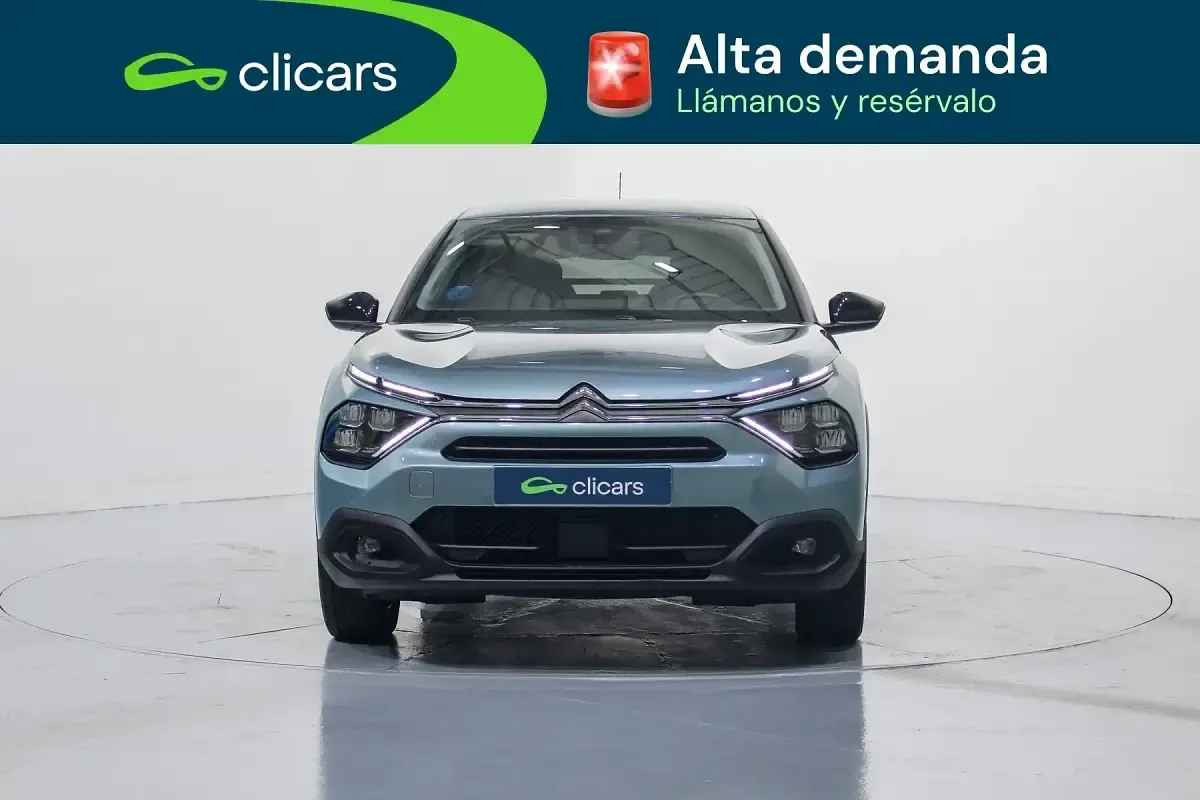 Usado Citroën e-C4 Shine 100 kW (136 HP) 2023 Cinzento