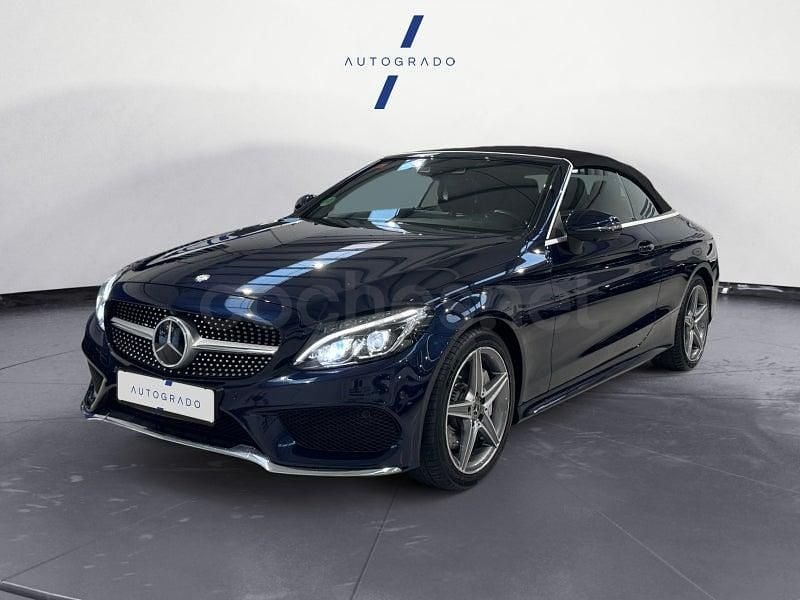 Usado Mercedes C300 245 CV (180 kW) 2017 Negro Descapotable