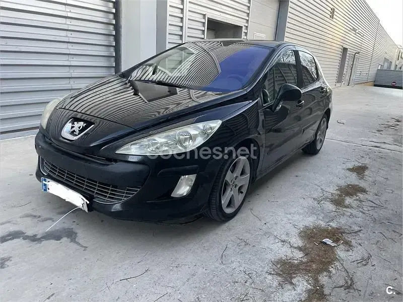 Usado Peugeot 308 110 CV (80 kW) 2007 Negro Utilitario