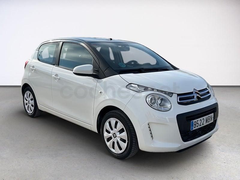 Usado Citroën C1 Feel 72 CV (52 kW) 2021 Blanco Utilitario