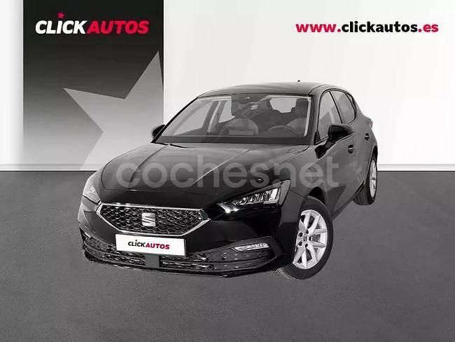 Usado Seat Leon Style 116 CV (85 kW) 2025 Negro Berlina