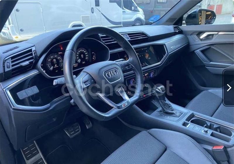 Usado Audi Q3 S-Line 245 CV (180 kW) 2022 Negro SUV