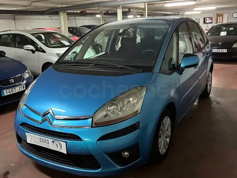 Usado Citroën C4 Picasso 110 CV (80 kW) 2009 Azul Monovolumen