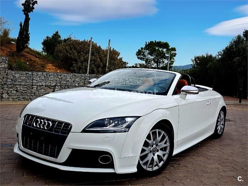 Blanco Usado 2010 Audi TT Roadster Exclusive Descapotable | 17.000 € (Precio justo) - Imagen 1/4