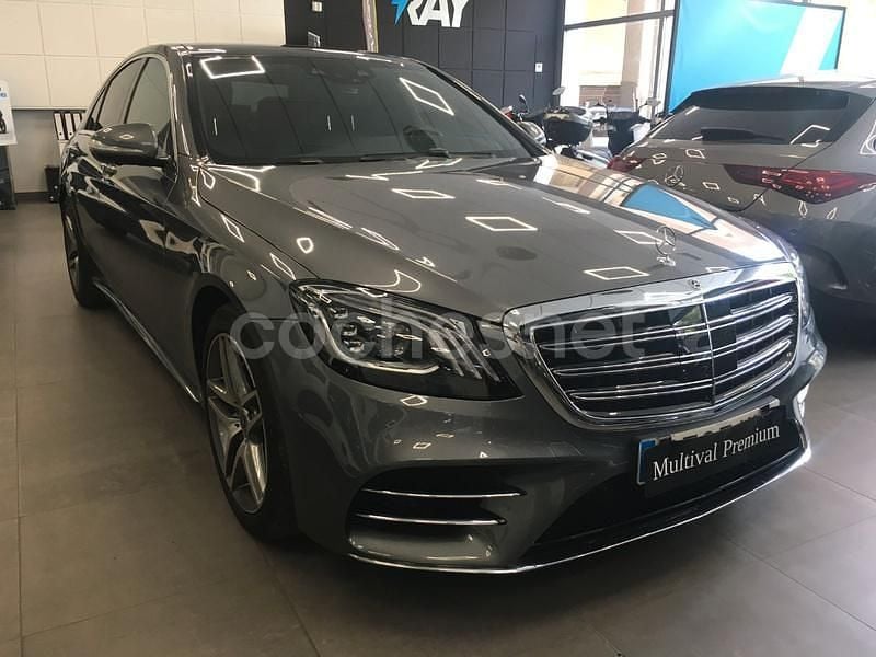Gris / plata Usado 2019 Mercedes S350 Berlina | 54.900 € (Precio justo) - Imagen 1/4