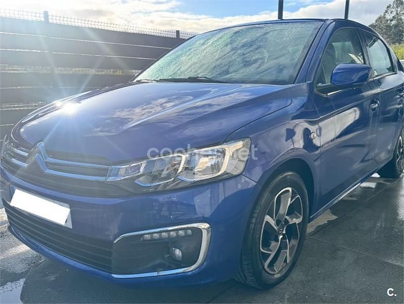 Usado Citroën C-Elysee I Shine 100 CV (73 kW) 2017 Azul Berlina