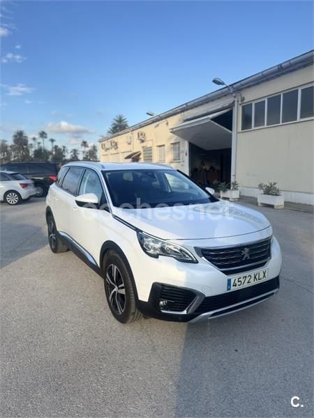 Blanco Usado 2018 Peugeot 5008 Allure Monovolumen | 15.500 € (Precio justo) - Imagen 1/4