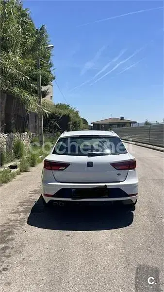 Usado Seat Leon ST FR 150 CV (110 kW) 2017 Blanco Familiar