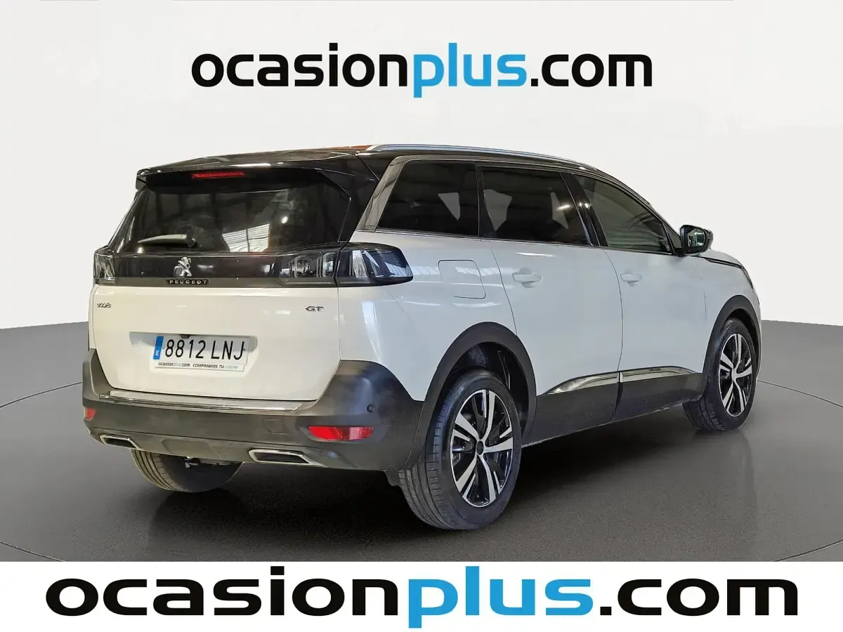 Usado Peugeot 5008 GT 131 CV (96 kW) 2021 Blanco SUV