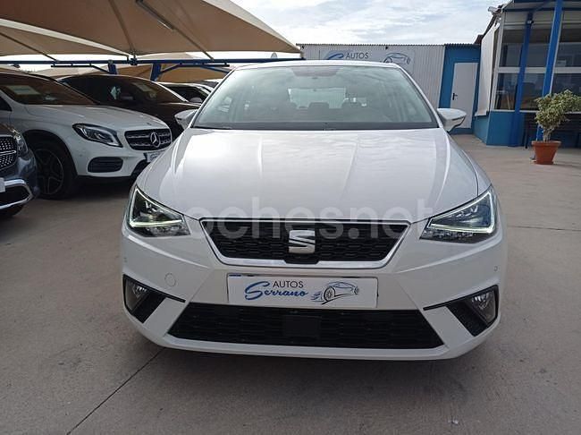 Usado Seat Ibiza Style 90 CV (66 kW) 2019 Blanco Berlina