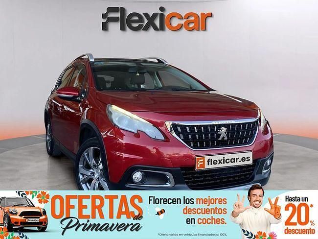 Usado Peugeot 2008 Allure 110 CV (80 kW) 2017 Rojo SUV