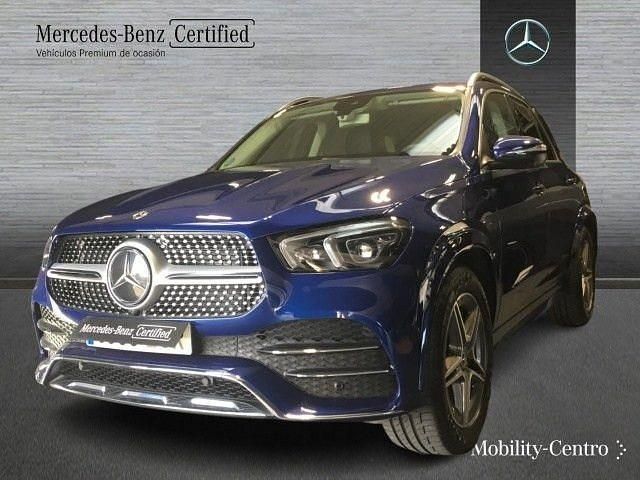 Azul brillante Usado 2020 Mercedes GLE450 AMG AMG line | 55.900 € - Imagen 1/4