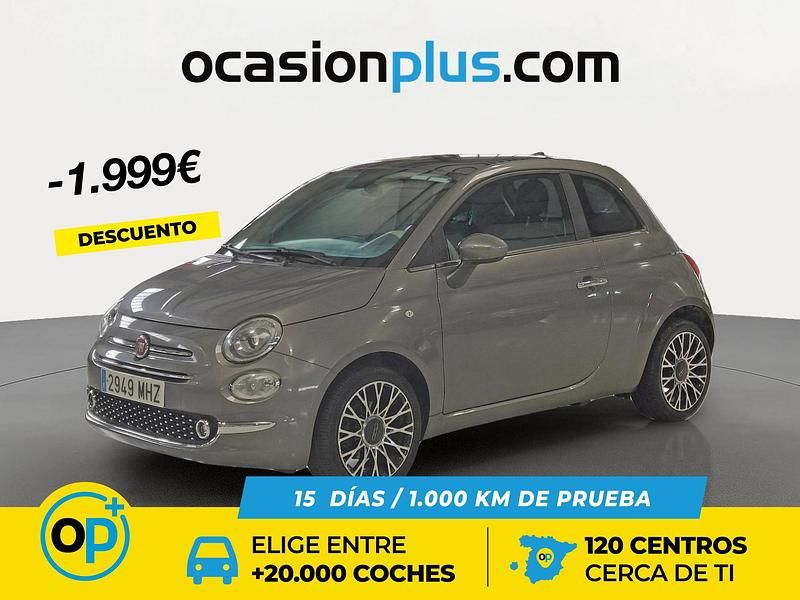 Gris Usado 2023 Fiat 500 Dolcevita Utilitario | 10.990 € (Precio justo) - Imagen 1/4
