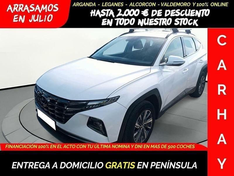 Blanco Usado 2021 Hyundai Tucson SUV | 21.590 € (Buen precio) - Imagen 1/4