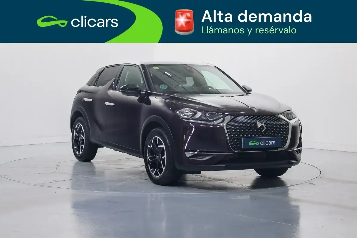Usado DS Automobiles DS3 Crossback So Chic 110 CV (80 kW) 2020 Negro SUV