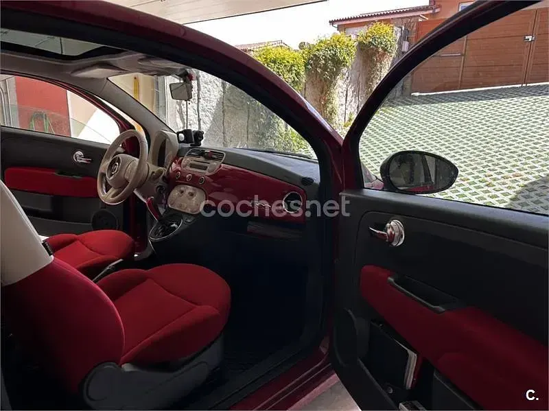 Usado Fiat 500 S 85 CV (62 kW) 2015 Rojo Berlina