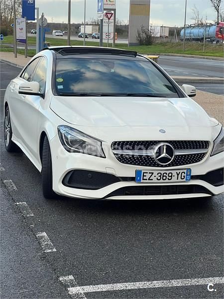 Usado Mercedes CLA220 177 CV (130 kW) 2016 Blanco Berlina