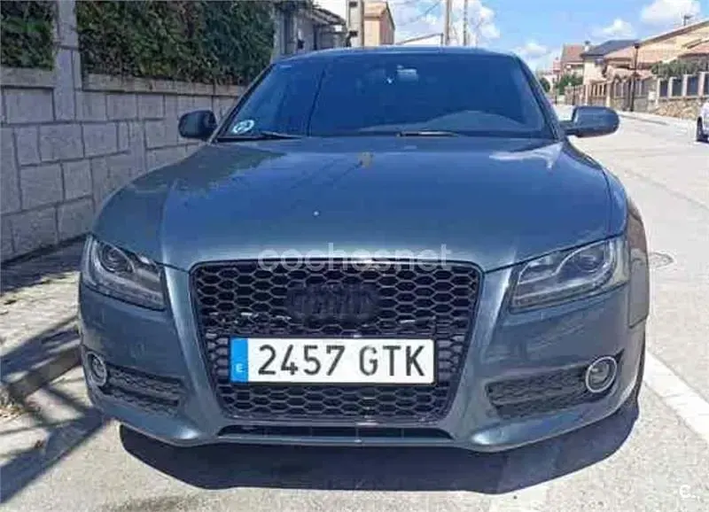Usado Audi A5 Ambiente 190 CV (139 kW) 2010 Gris / plata Coupe