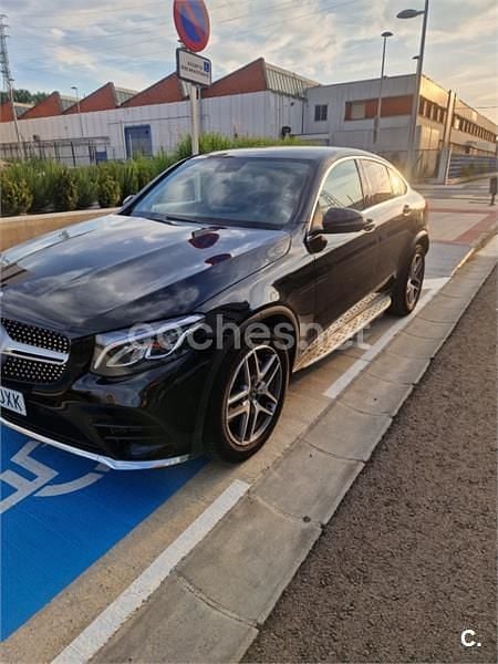 Negro Usado 2017 Mercedes GLC220 Coupe | 29.000 € (Buen precio) - Imagen 1/4