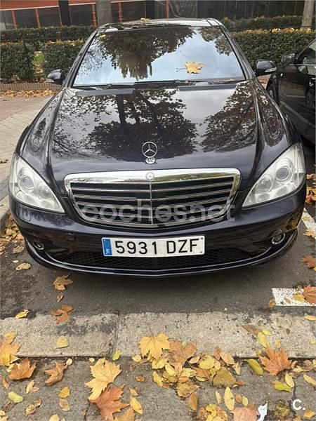 Usado Mercedes S500L 306 CV (225 kW) 2006 Azul Berlina