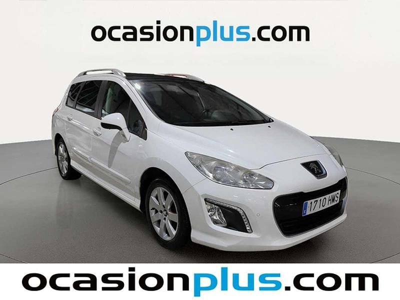 Usado Peugeot 308 SW Active 92 CV (67 kW) 2012 Blanco Familiar