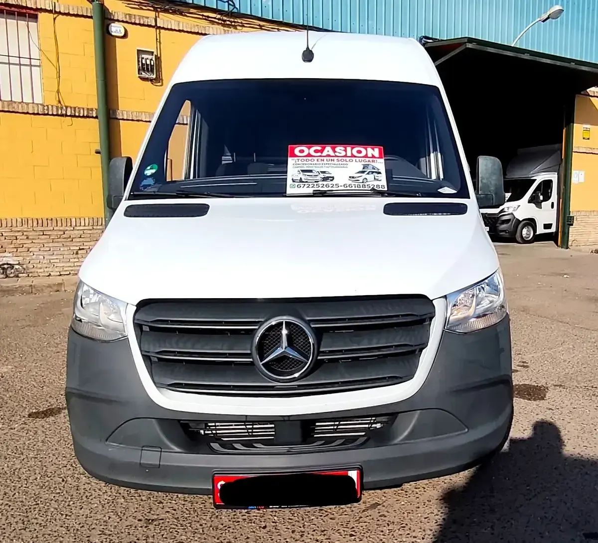 Usado Mercedes Sprinter 143 CV (105 kW) 2020 Blanco Van