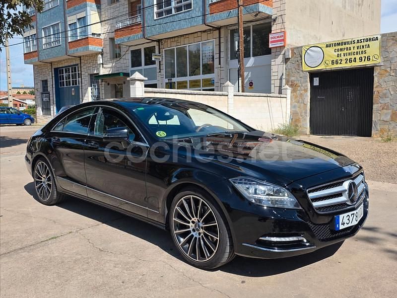 Negro Usado 2013 Mercedes CLS350 Berlina | 23.990 € (Precio justo) - Imagen 1/4