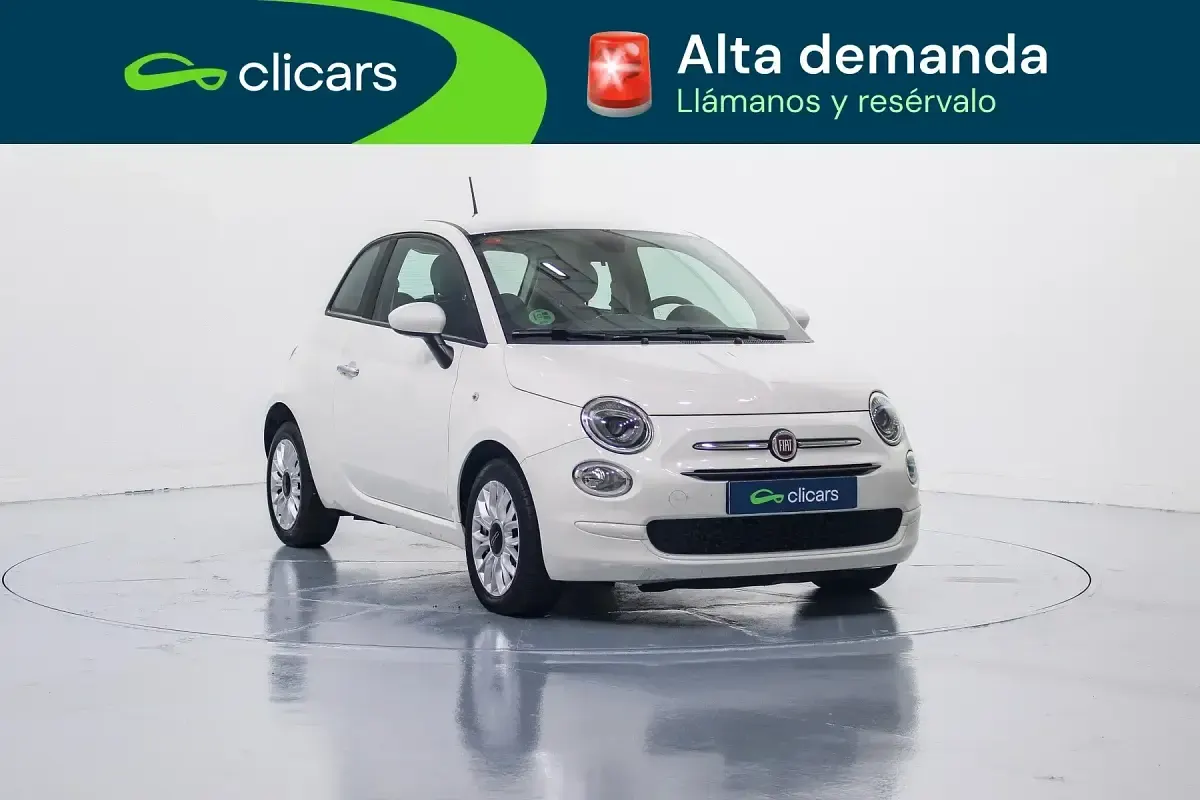 Usado Fiat 500 S 85 CV (62 kW) 2016 Blanco Berlina