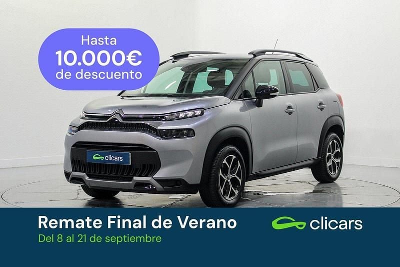 Gris Usado 2024 Citroën C3 Aircross PureTech SUV | 14.490 € (Precio justo) - Imagen 1/4