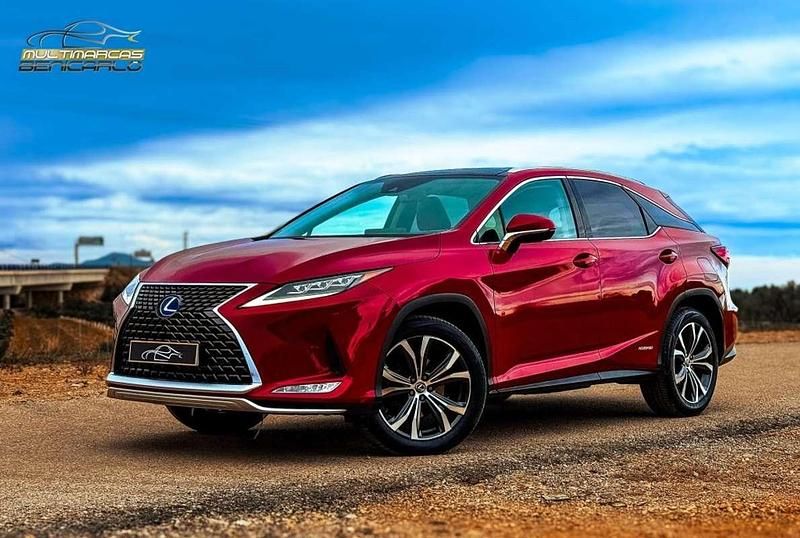 Usado Lexus RX450h Executive Line 313 CV (230 kW) 2021 Rojo SUV
