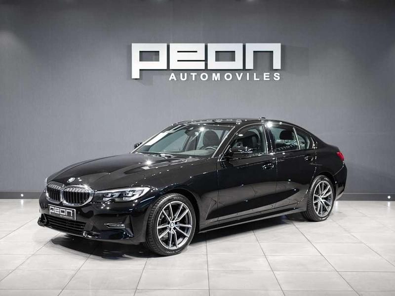 Negro Usado 2021 BMW 318 Berlina | 25.850 € (Un poco caro) - Imagen 1/4