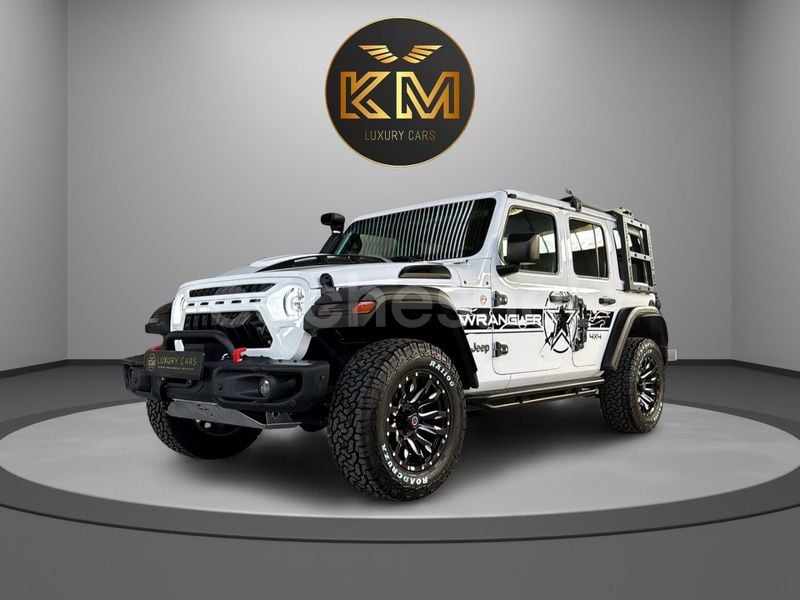 Blanco Usado 2021 Jeep Wrangler Sport SUV | 59.900 € (Caro) - Imagen 1/4