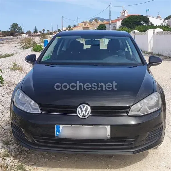 Usado VW Golf VII Edition 105 CV (77 kW) 2014 Negro Berlina