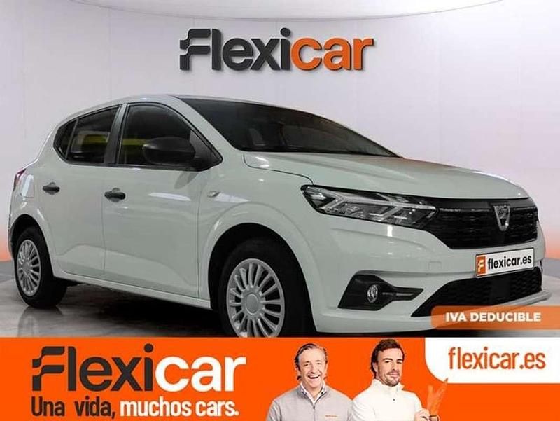 Blanco Usado 2021 Dacia Sandero Comfort Utilitario | 9490 € (Precio justo) - Imagen 1/4