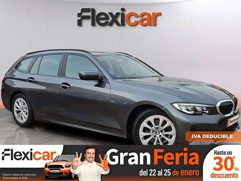 Gris Usado 2021 BMW 320e Familiar | 22.990 € (Super precio) - Imagen 1/4