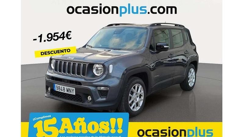 Gris Usado 2024 Jeep Renegade Limited SUV | 19.546 € (Precio justo) - Imagen 1/4