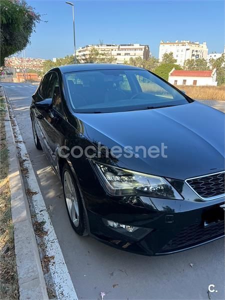 Negro Usado 2013 Seat Leon FR Berlina | 8999 € (Precio justo) - Imagen 1/2