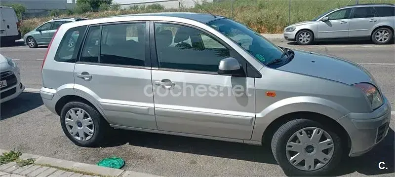 Usado Ford Fusion 80 CV (58 kW) 2010 Gris / plata Utilitario