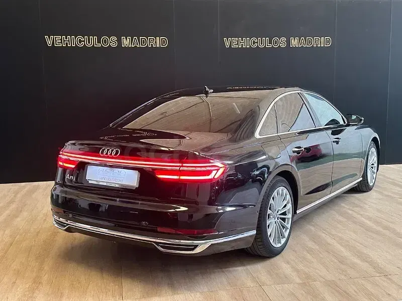 Usado Audi A8 286 CV (210 kW) 2018 Negro Berlina