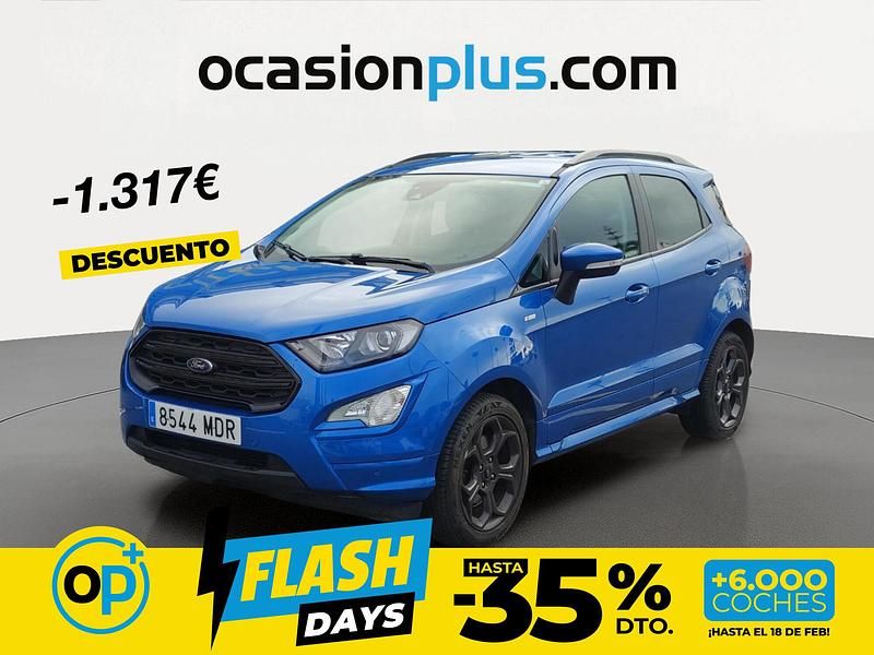 Azul Usado 2023 Ford Ecosport ST-Line SUV | 14.490 € (Buen precio) - Imagen 1/4