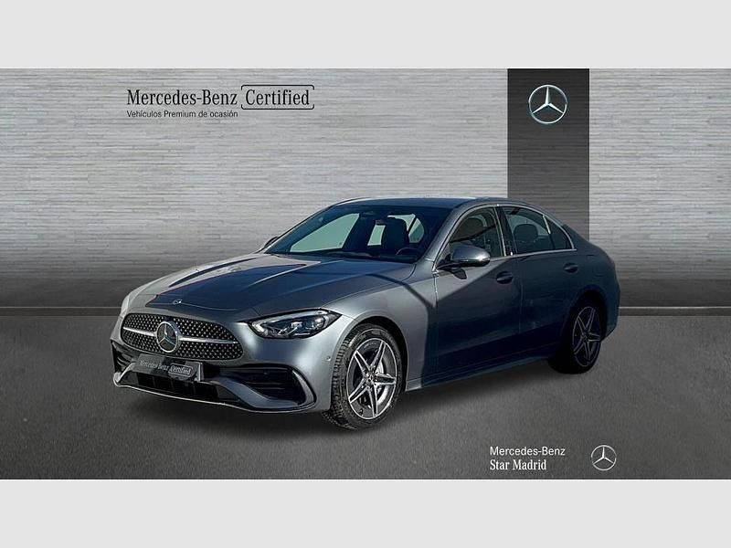 Gris selenita Usado 2024 Mercedes C300e AMG line Berlina | 45.990 € - Imagen 1/4